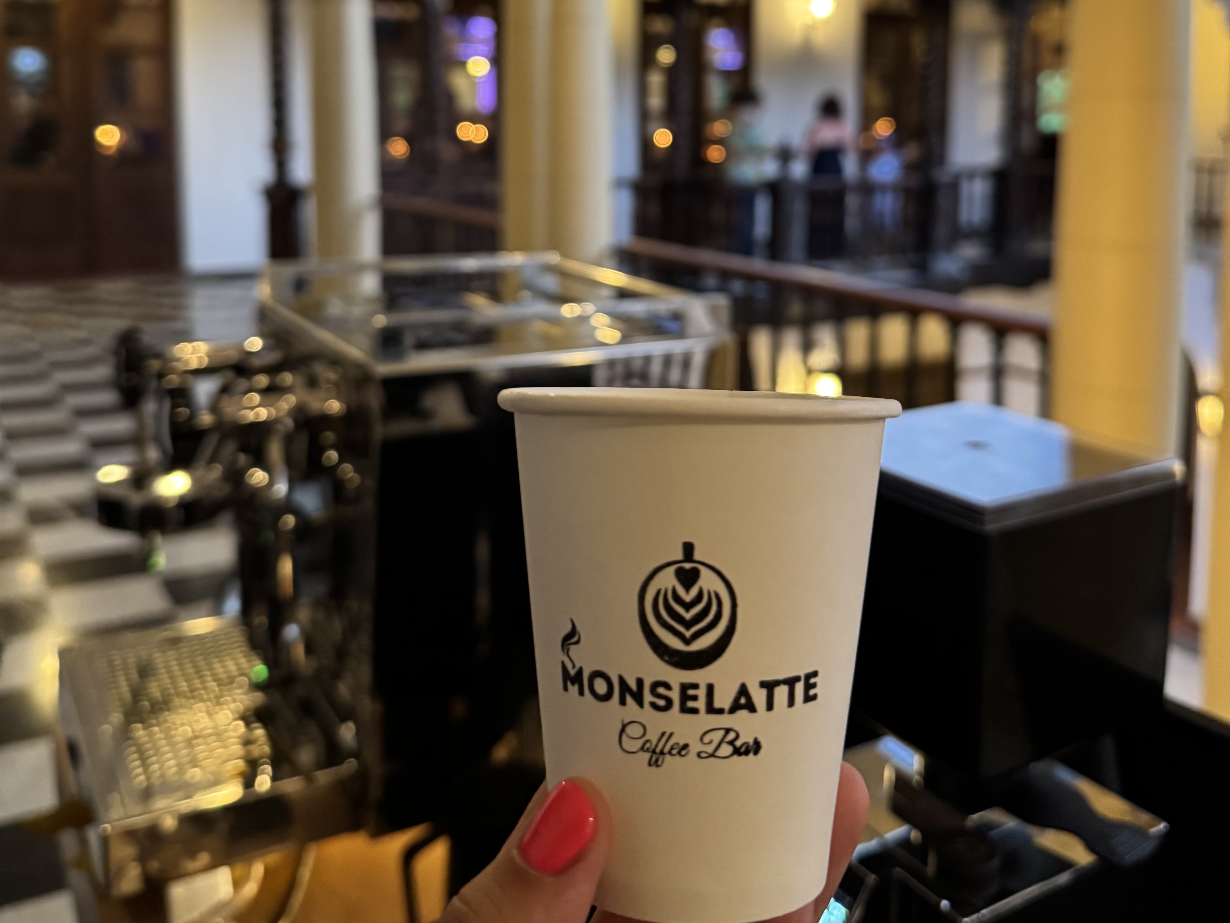 Vaso Monselatte — detalle de equipo